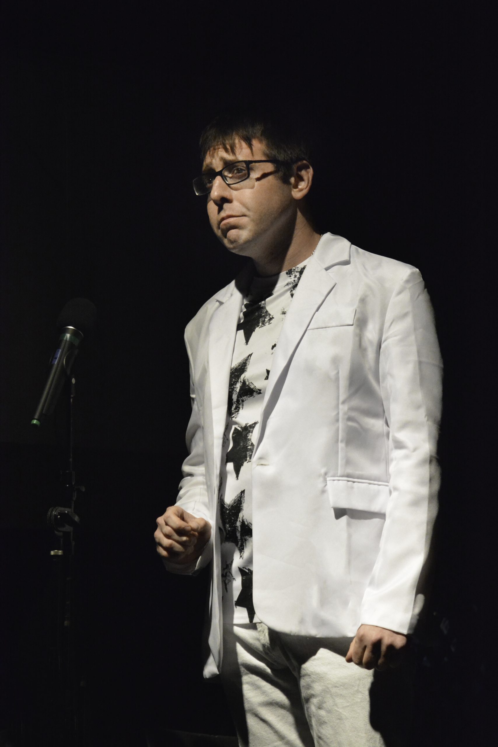 Shaun at mic