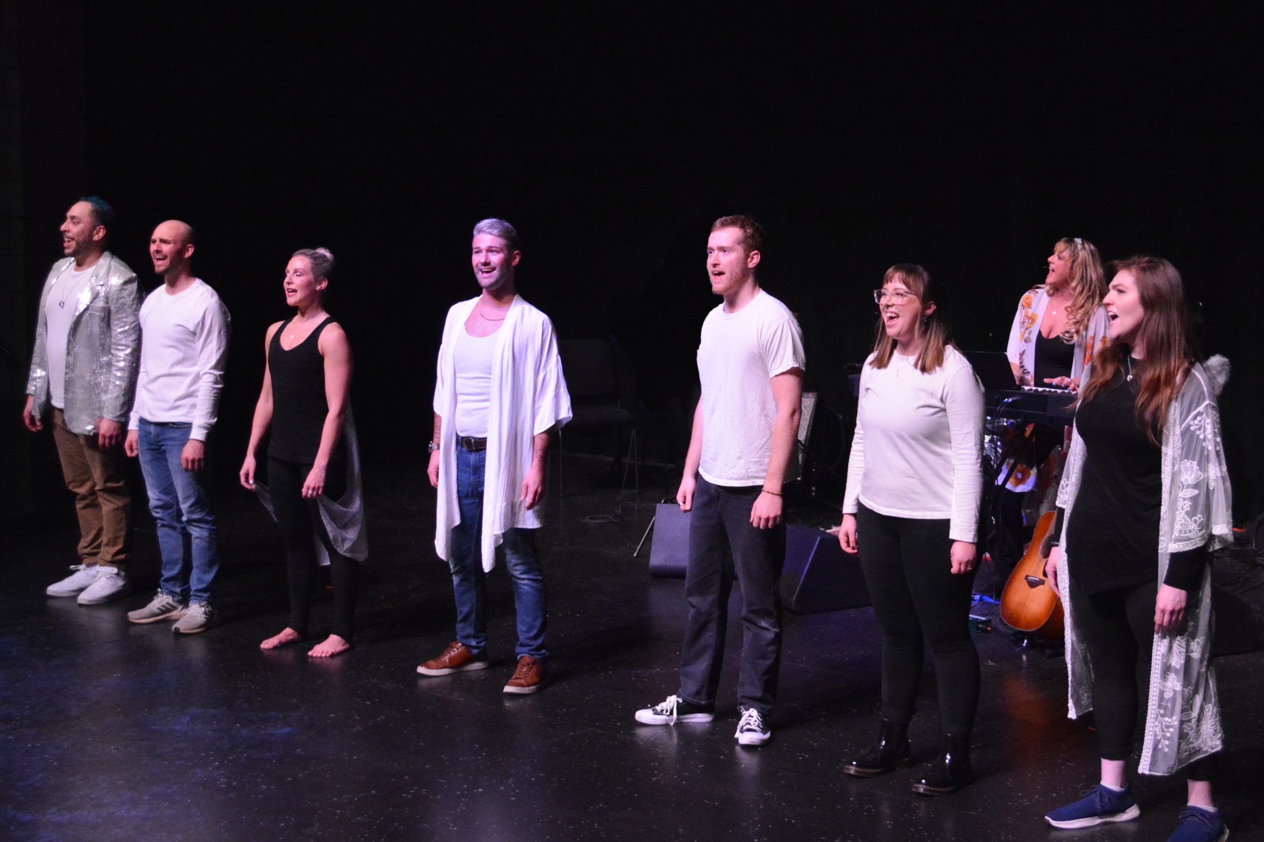 Group sings